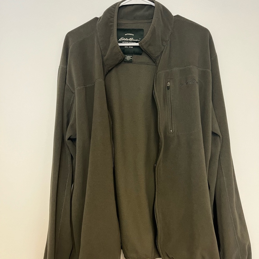 Dark Olive Eddie Bauer size L jacket